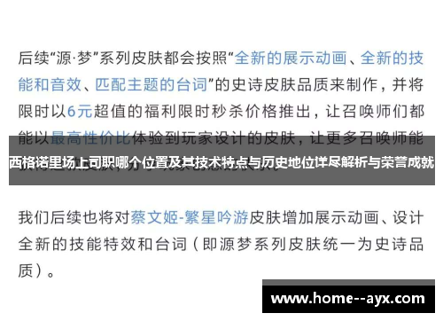 西格诺里场上司职哪个位置及其技术特点与历史地位详尽解析与荣誉成就