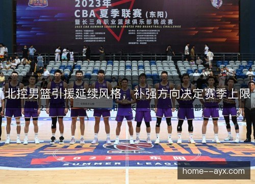 北控男篮引援延续风格，补强方向决定赛季上限